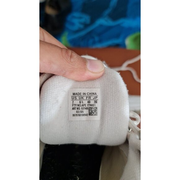 Adidas Women's Dejada Tennis Shoe Size 7 White Metal - Picture 7 of 7